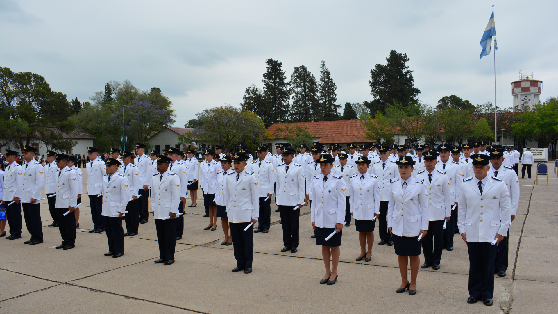 Ceremonia de egreso de la Promoción “100” de la Escuela de Suboficiales de la Fuerza Aérea Córdoba