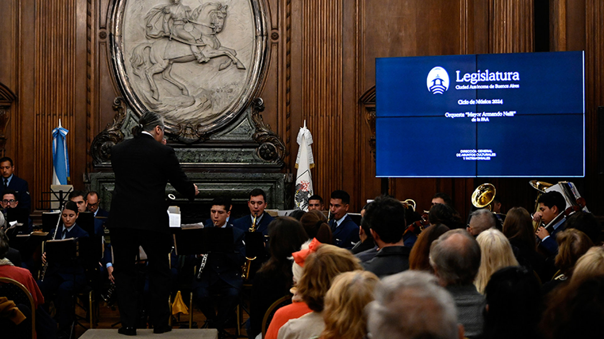 Gala Lírica de la Orquesta de Concierto “Mayor A. Nalli” en la Legislatura Porteña Buenos Aires