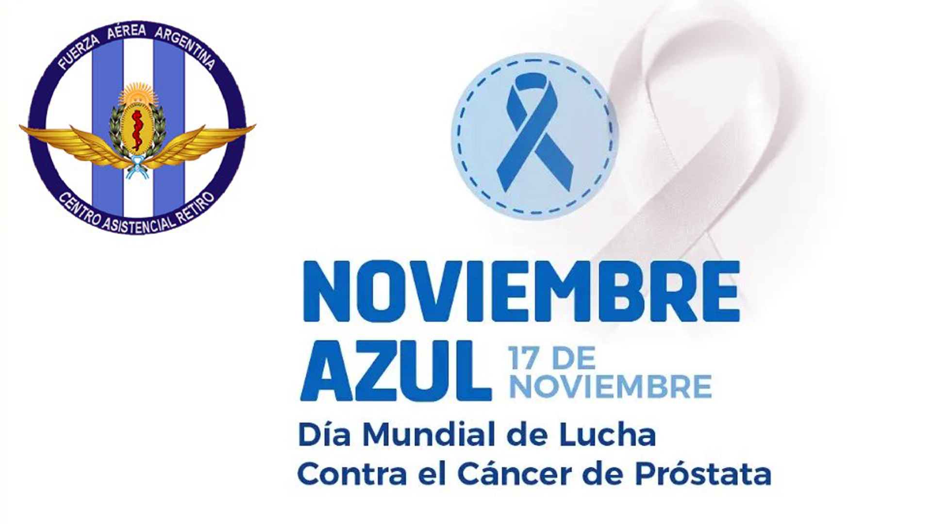 Campaña de Concientización por el mes de prevención del Cáncer de Próstata