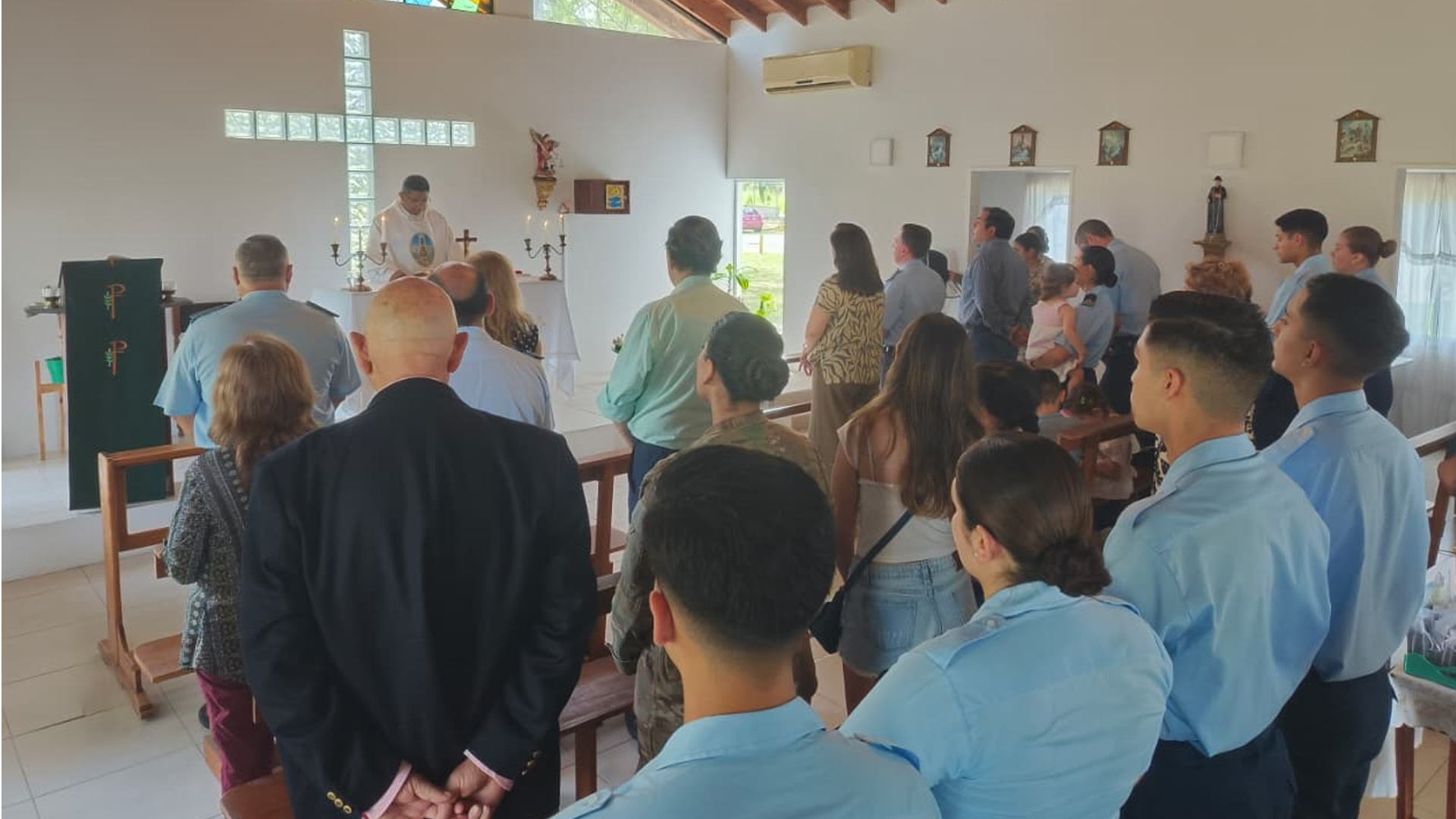 10° Aniversario de la capilla de Nuestra Señora de Loreto del Área de Material Quilmes