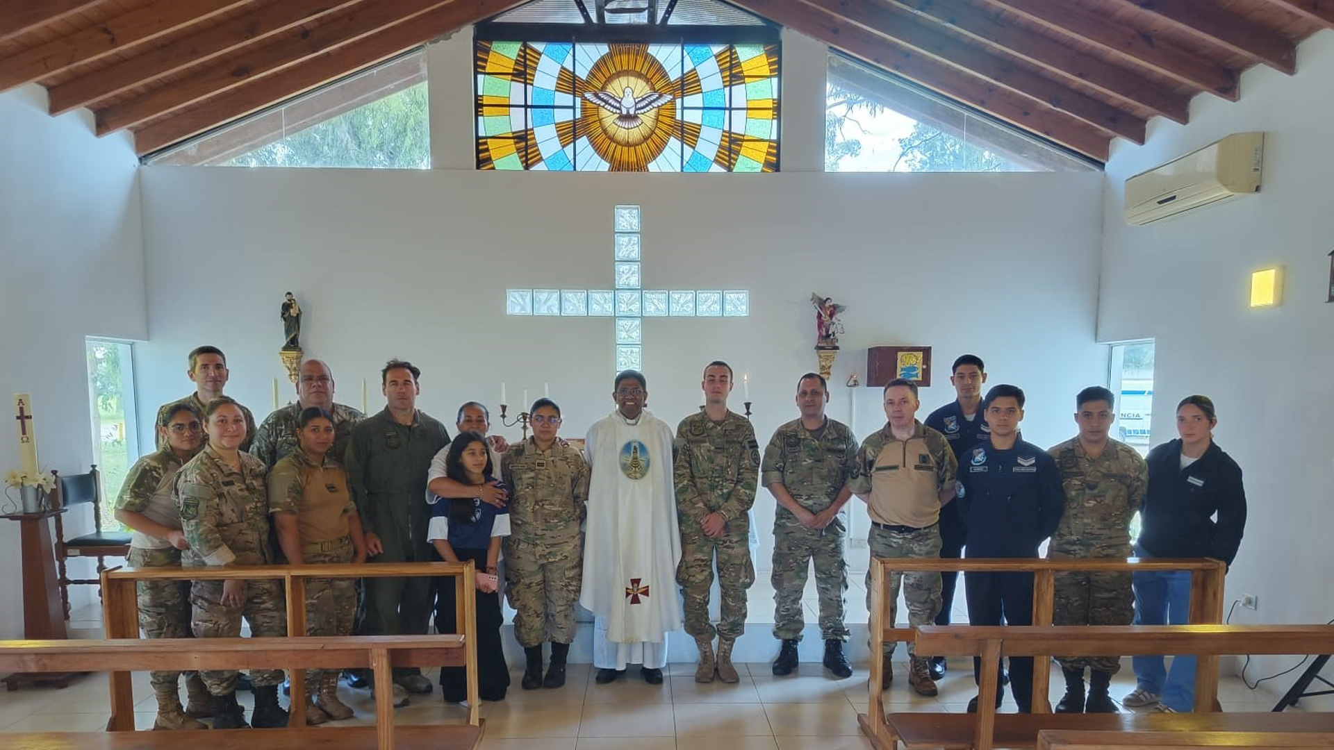 Día de la Virgen de Loreto en el Área de Material Quilmes