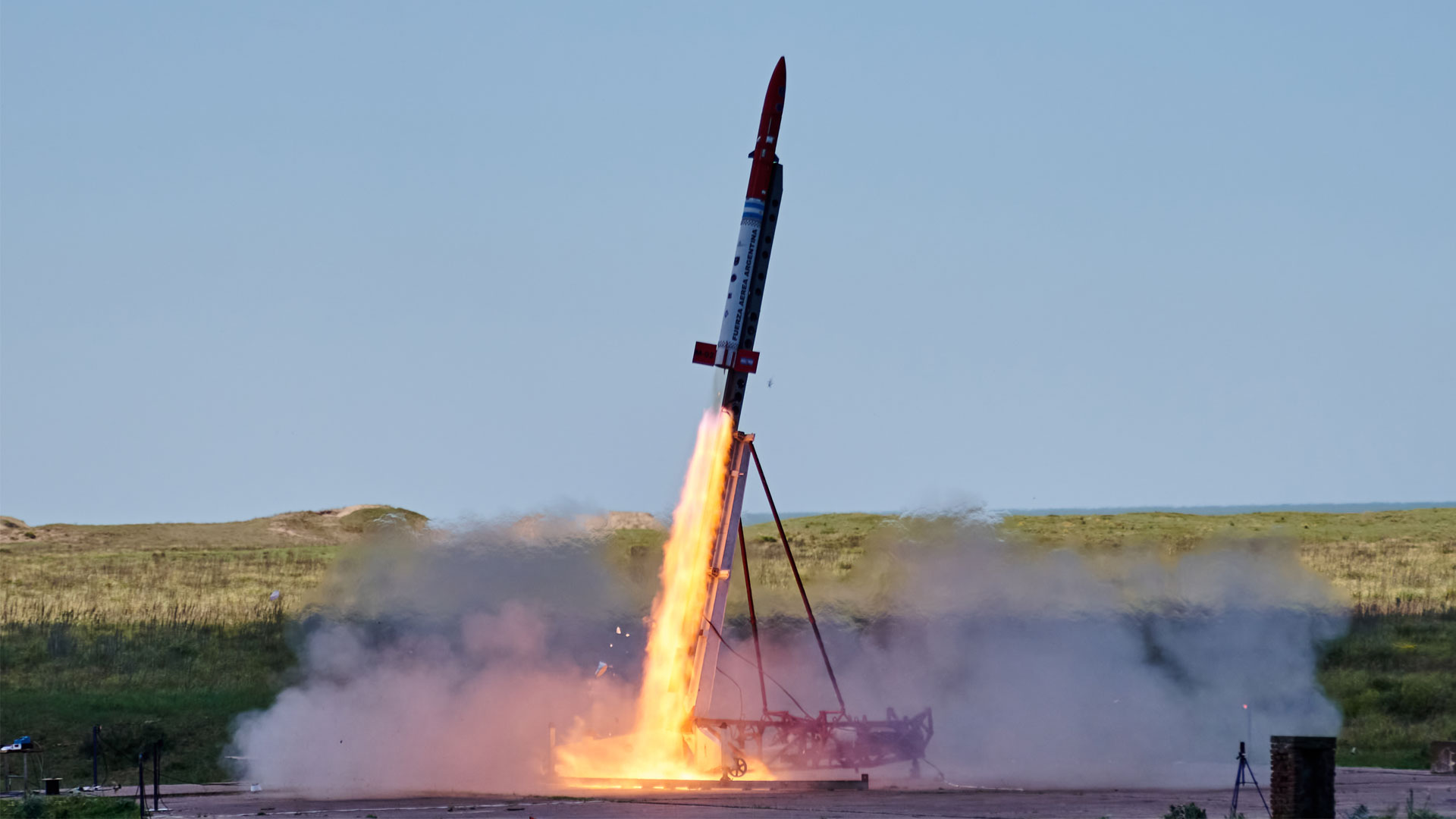Misión cumplida: Finalizó con éxito el ensayo de lanzamiento del cohete Sonda - MET 2-SO “CRUX” 