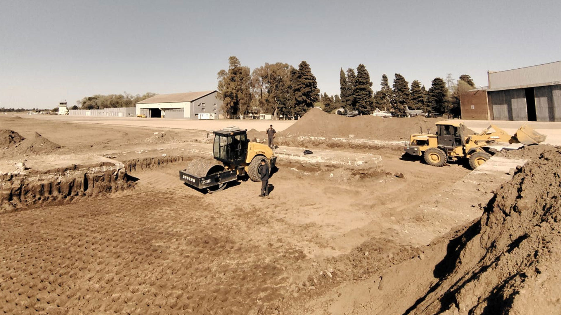 Las obras de reacondicionamiento del Área Material Río IV se encuentran en su etapa final