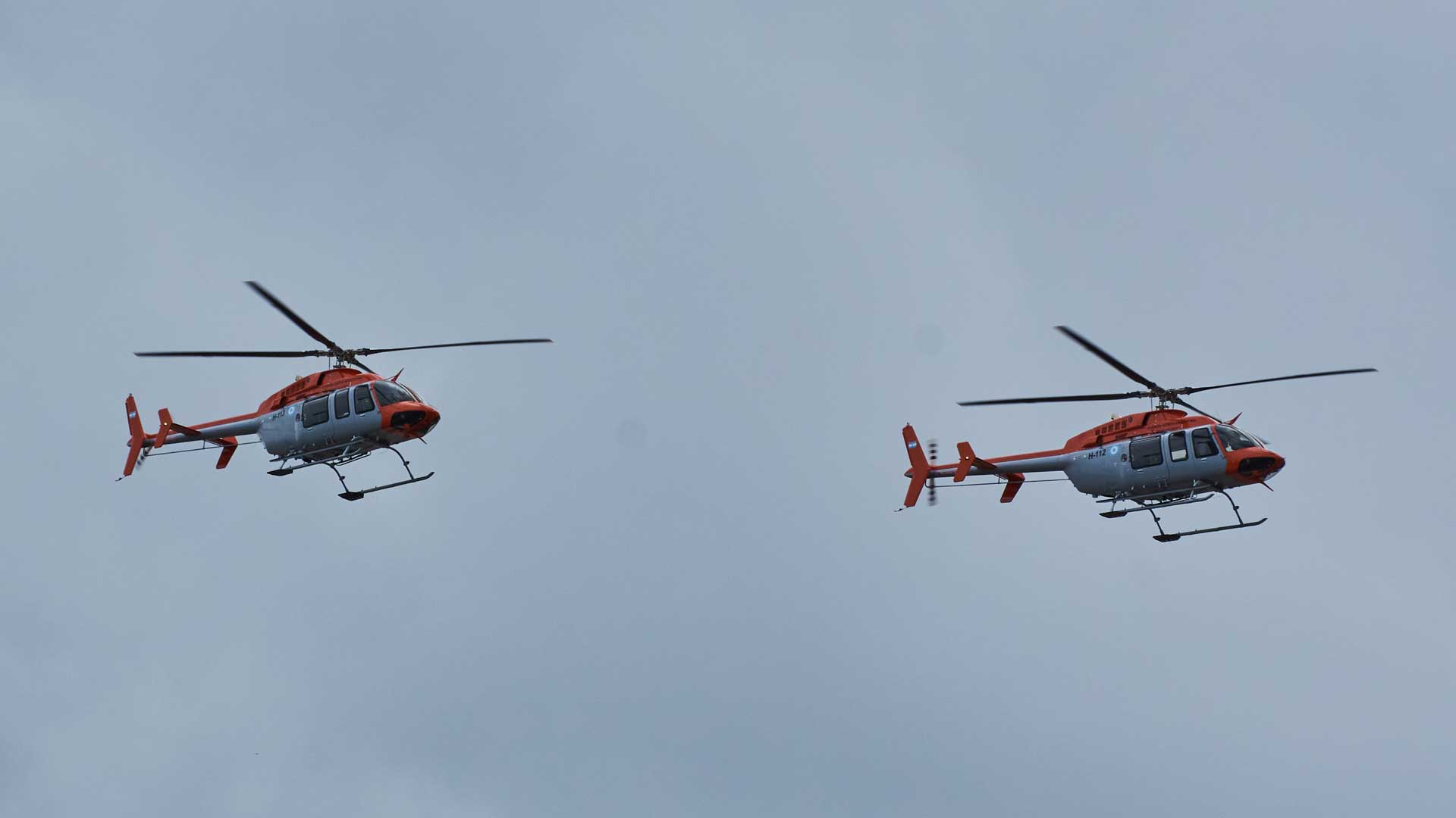La Fuerza Aérea Argentina incorporó dos helicópteros Bell 407 GXI
