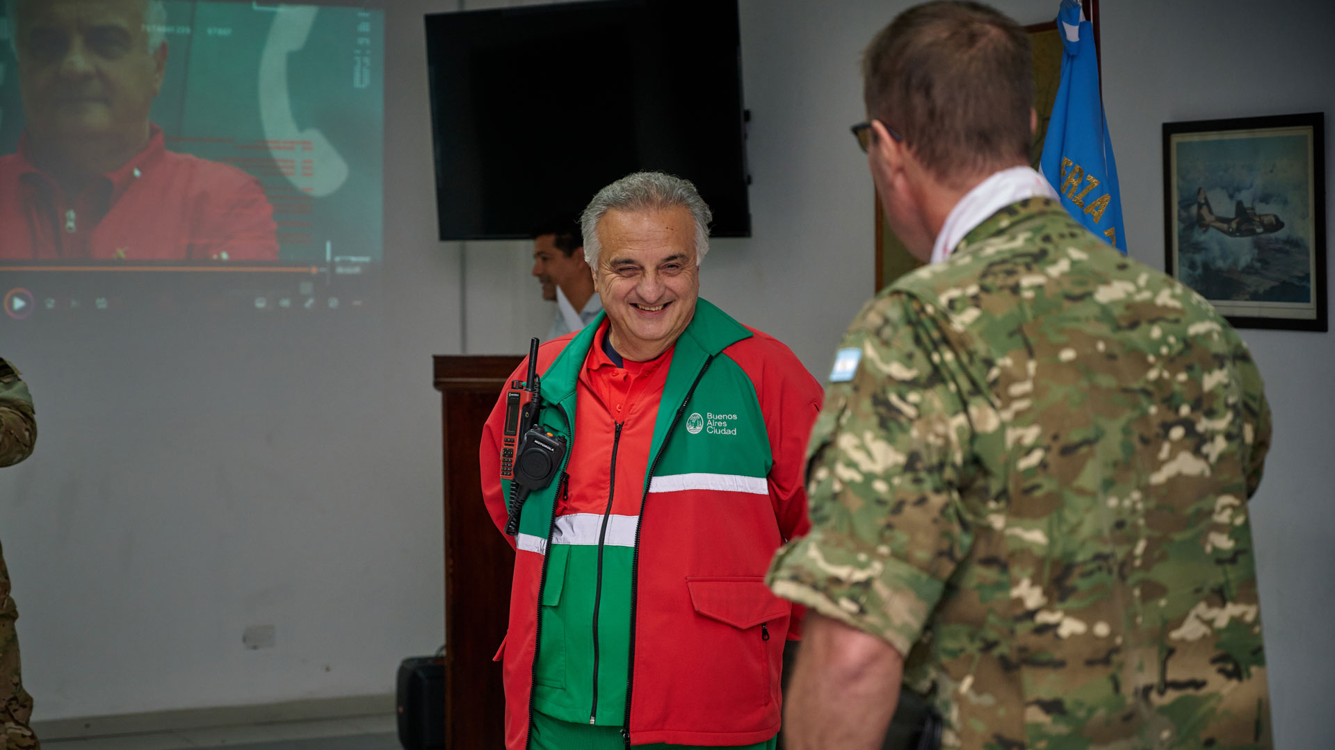 El director general del Servicio de Asistencia Médica de Emergencias brindó una charla en el INMAE