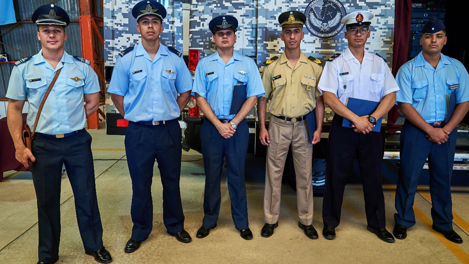 Ceremonia de egreso en la Base Aérea Militar Chamical