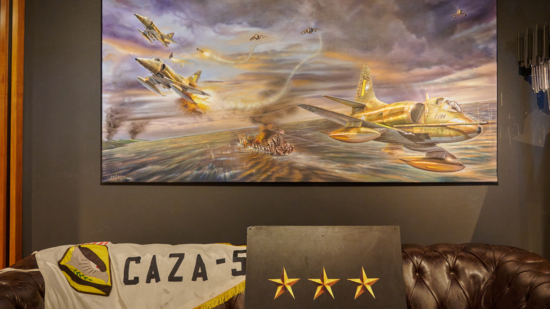 Arte y homenaje sobre Malvinas