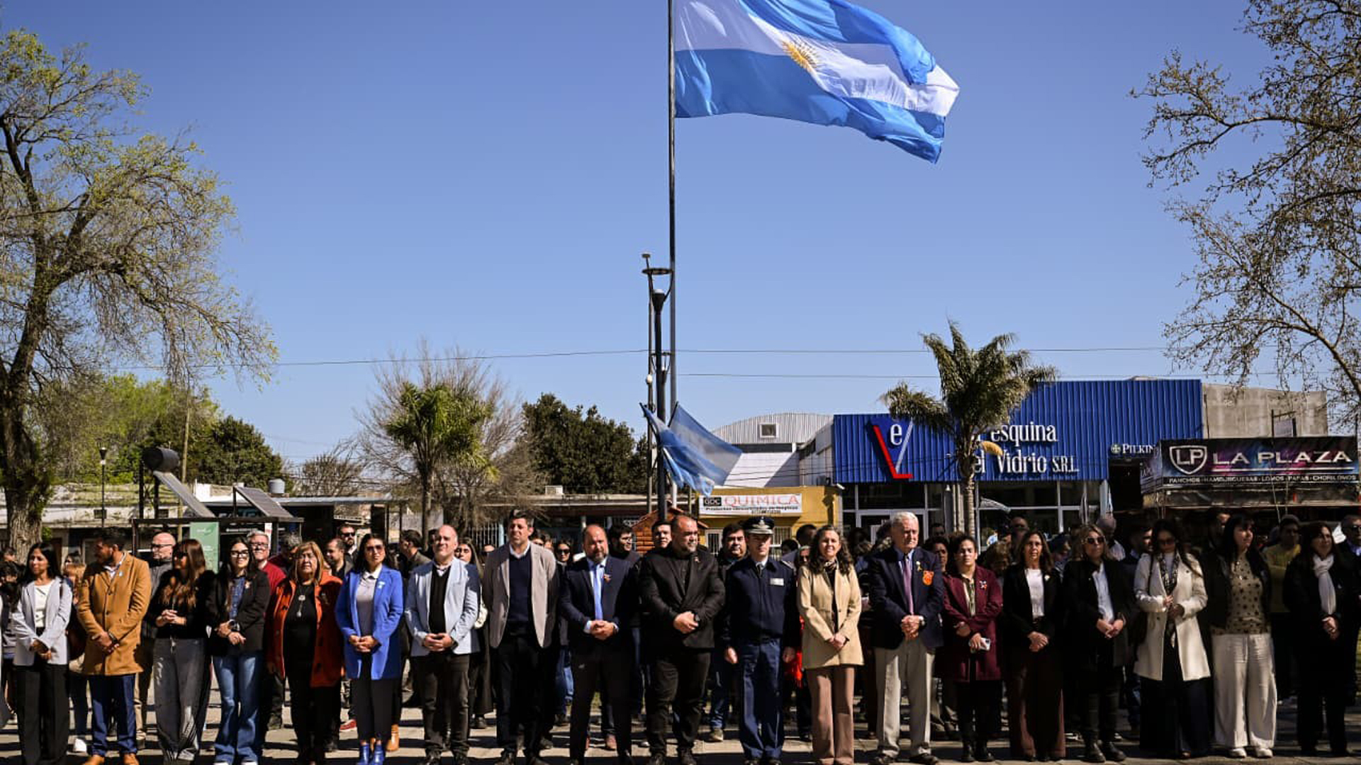 LA V BRIGADA AÉREA PRESENTE EN UN HOMENAJE A LA FIGURA DE DOMINGO FAUSTINO SARMIENTO