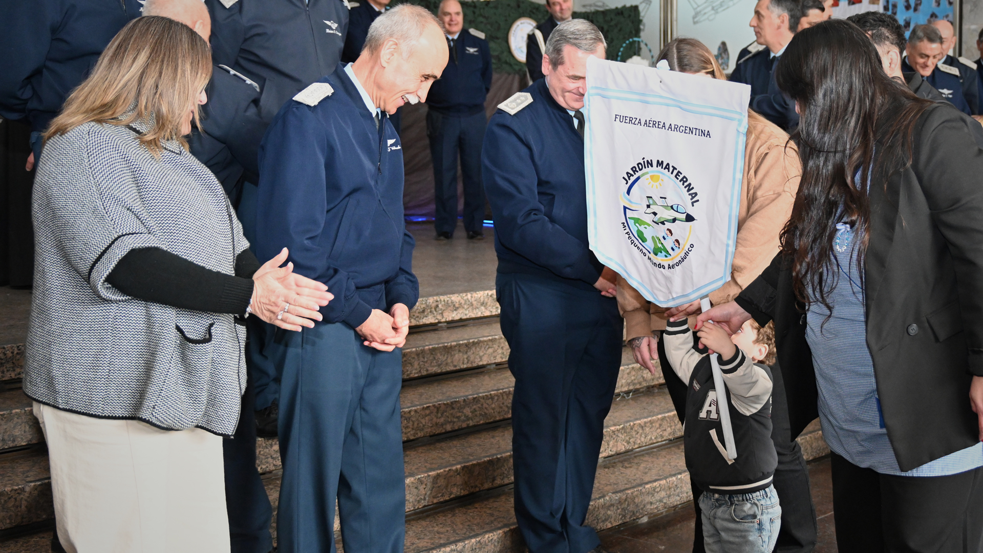 Los jardines maternales de la Fuerza Aérea Argentina celebraron un nuevo aniversario de su creación