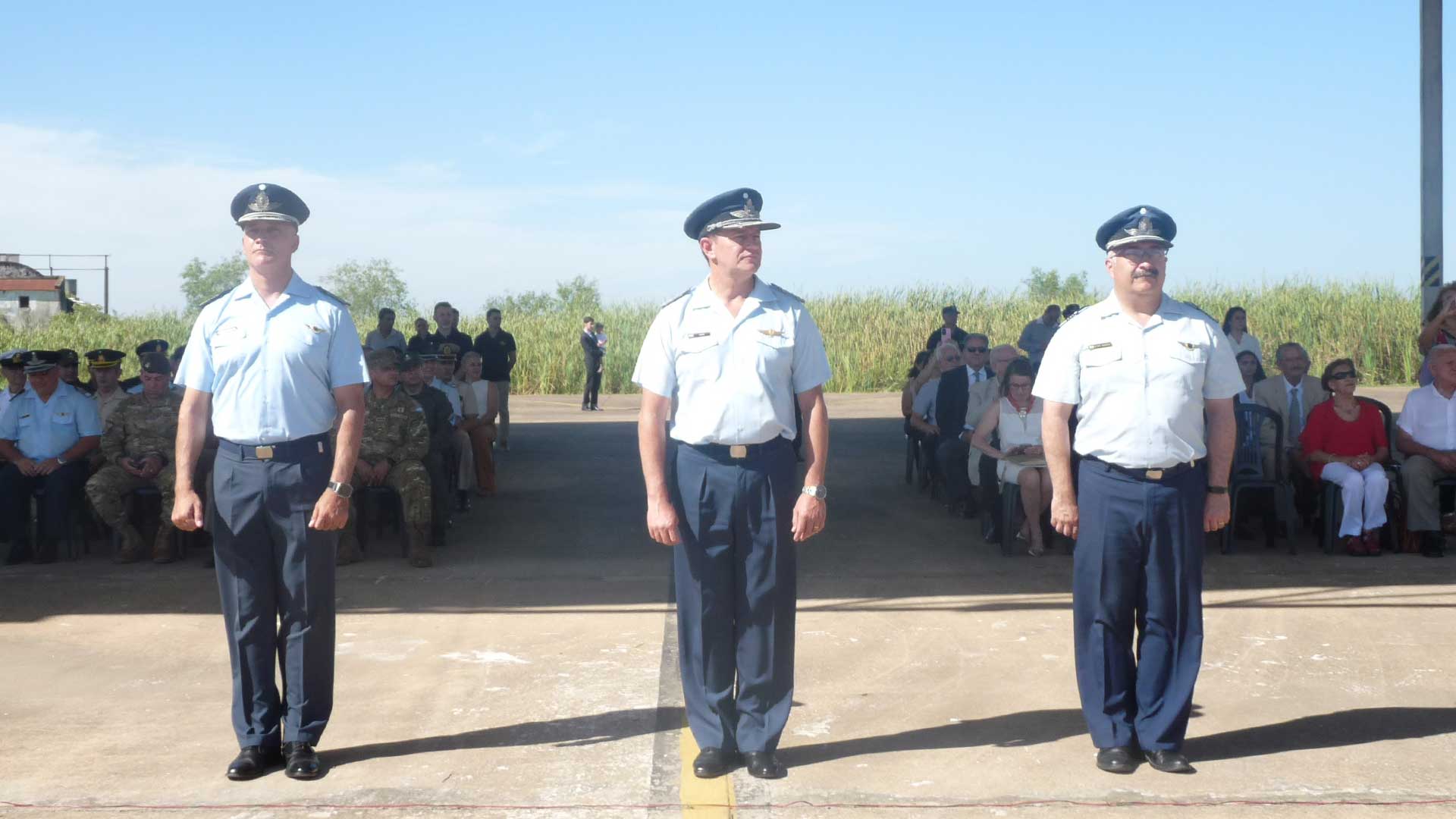 Puesta en funciones del jefe de la Base Aérea Militar Resistencia y Estaciones Radar Dependientes