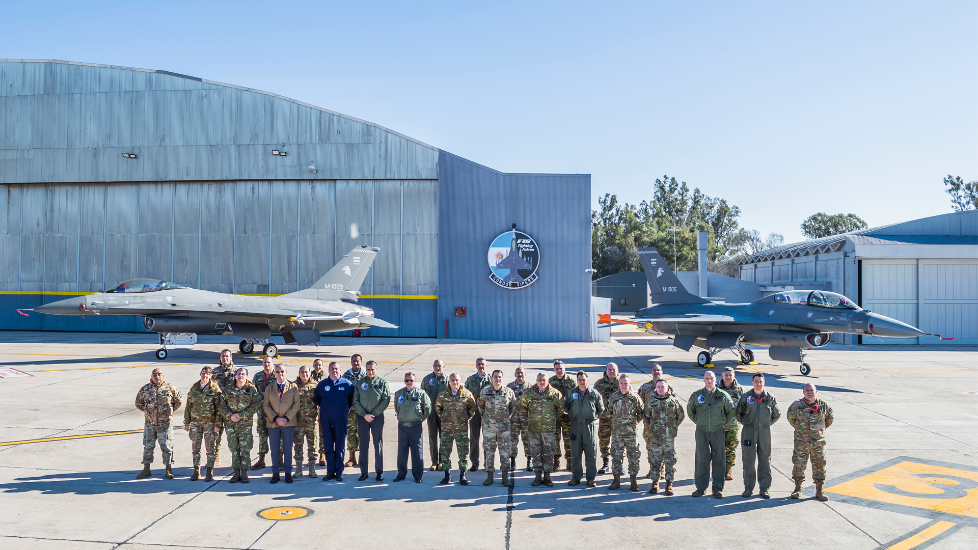 El Sistema de Armas F-16 tuvo sus primeras jornadas de trabajo y exposiciones técnico-logísticas