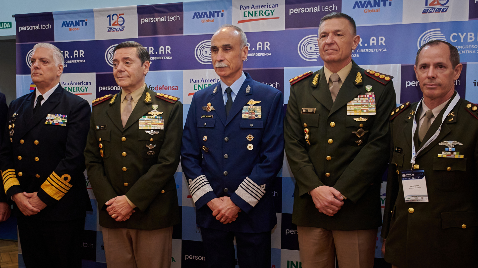 Cyber.ar 2026: La Fuerza Aérea Argentina participó en el Primer Congreso Nacional de Ciberdefensa